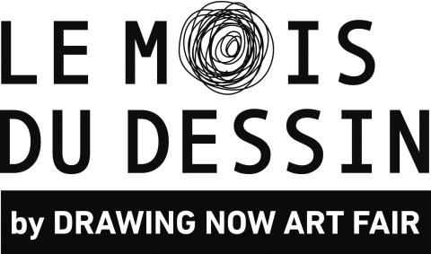 Logo du Mois du Dessin dans le cadre de l'événement DRAWING NOW Art Fair