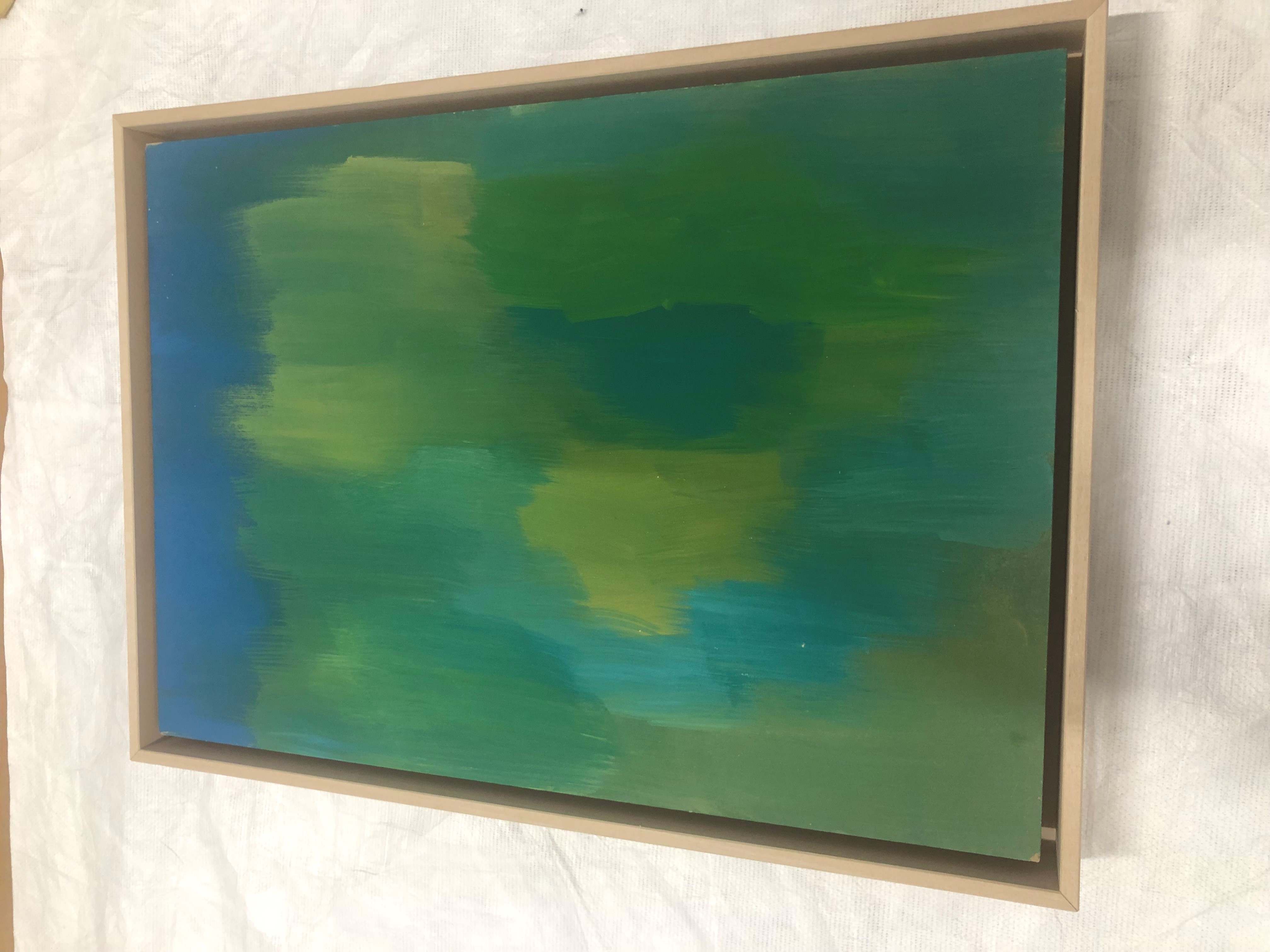 Flora Moscovici "sans titre" 2018 peinture sur bois 36,2 x 26,3 cm