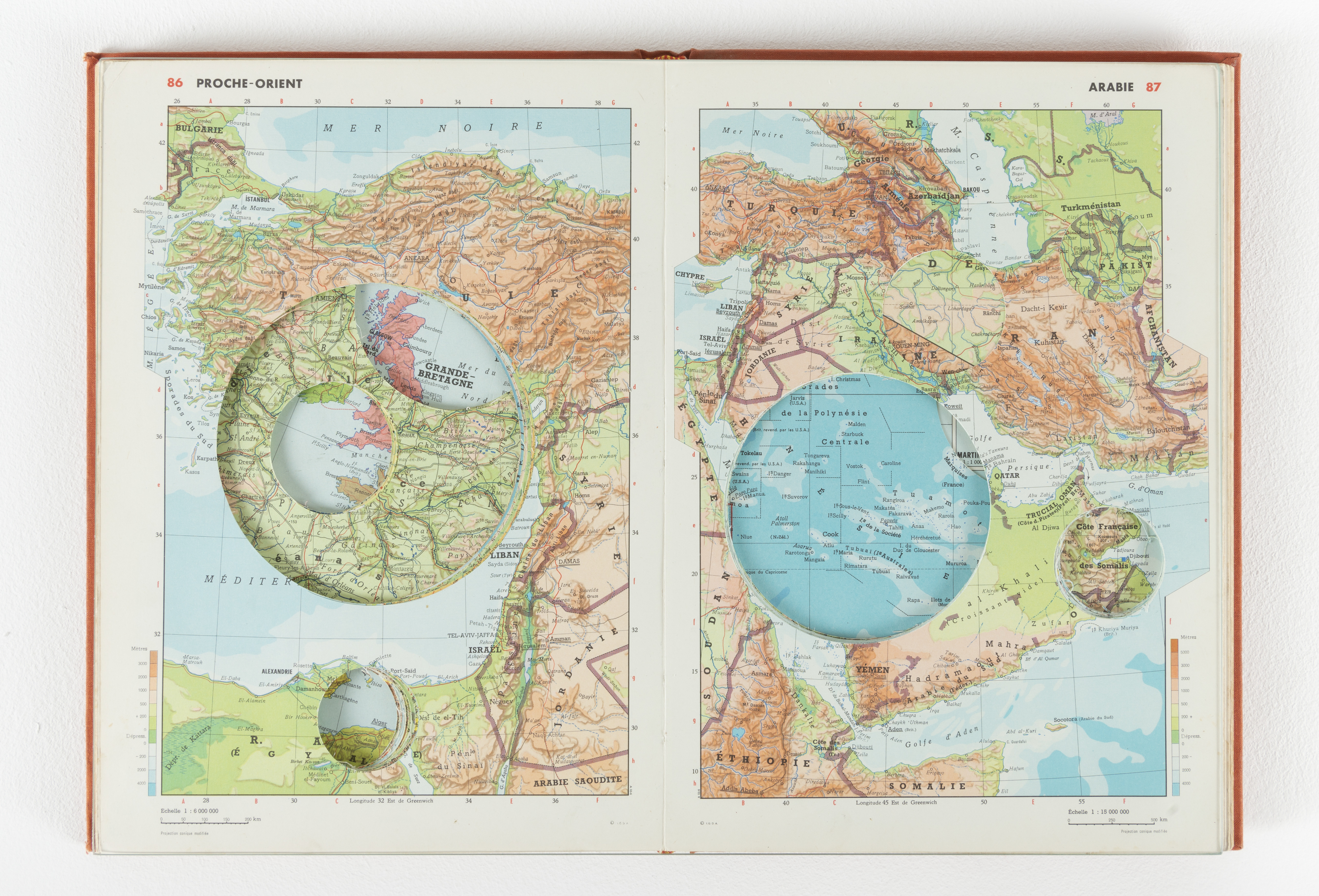 Carte du monde - Présentation du monde sous forme de cartograhie